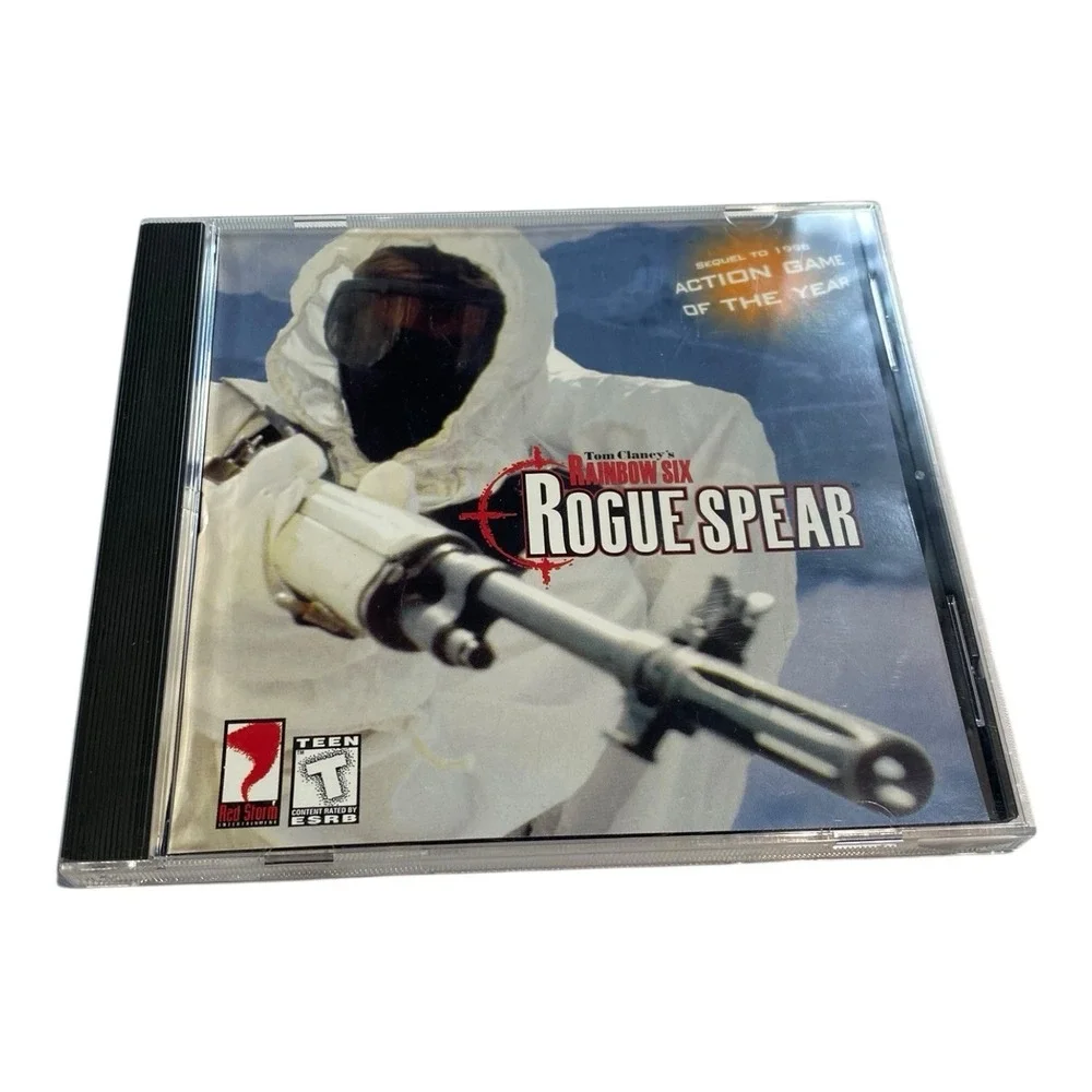 Tom Clancy Rainbow Six Rogue Spear Platinum Pack PC Big Box 1999 Red Storm Games